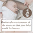 Newborn Blanket Baby Stretch Wrap Swaddle Blanket Receiving Blanket Set with Matching Beanie...