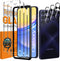 3 Pack Screen Protector for Samsung Galaxy A15 5G + 3 Pack Camera Lens Protector, Ultra HD Tempered Glass, 9H Hardness, Anti Scratch, Easy Install...