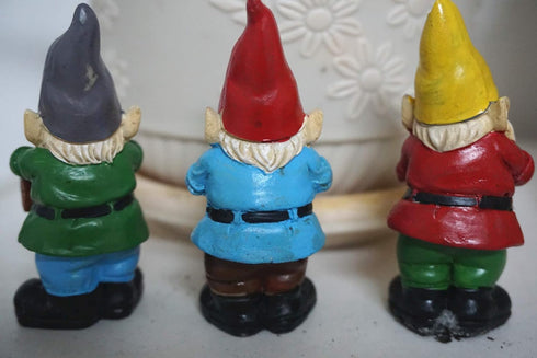 Miniature Gnome Figurines Fairy Gardens Gnomes Fairy Garden Accessories Gift for Garden Little Gnomes...