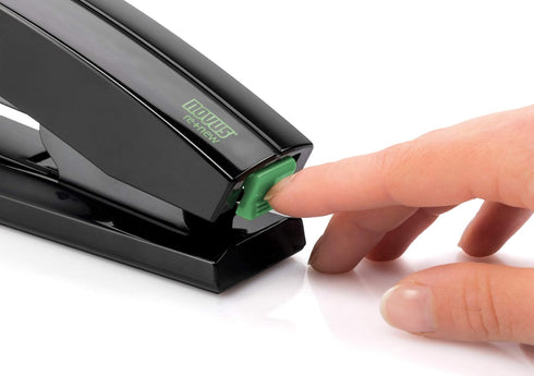Novus B4fc re+new Flat Clinch Stapler, 50 Sheet Capacity, Made of 80% Recycled Plastic, German Engineered, Staple|Pin|Tack, 25 Yr. Warranty, Black...
