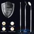 Dental Tools, Professional Dental Pick Tools Kit, Teeth Cleaning Calculus Tool for Dentist, Personal Using, Pets Oral Care with Dental Mirror Dent...