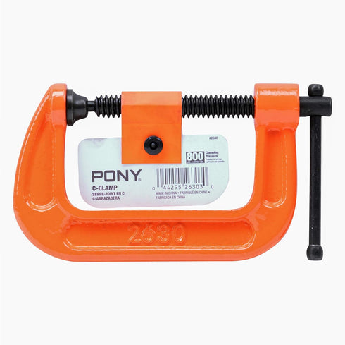 Pony Jorgensen 2630 3-Inch C-Clamp, Orange...