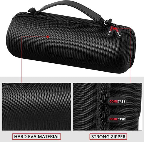 COMECASE Hard Travel Case for JBL Charge 4/ Charge 5 Waterproof Bluetooth Speaker. Carrying Storage Bag Fits Charger and USB Cable (Case Only) - B...