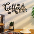 Metal Coffee Bar Sign Rustic Coffee Hanging Décor for Coffee Bar Metal Coffee Wall Art for Coffee Bar Home Office Kitchen(Coffee Bar and Bean Styl...