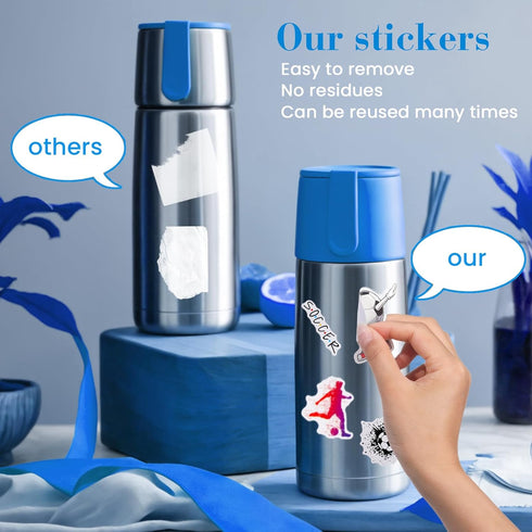 50 Pcs Soccer Stickers, Sports Stickers Bulk Soccer Party Favors Decorations Soccer Goodie Bags Soccer Gifts for Fans Teams, Waterproof Stickers f...