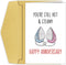 Happy 6th Anniversary Card, Iron Anniversary Card for Husband Wife, 6 Years Anniversary Card Gift for Him Her, Sixth Wedding Anniversary Card...