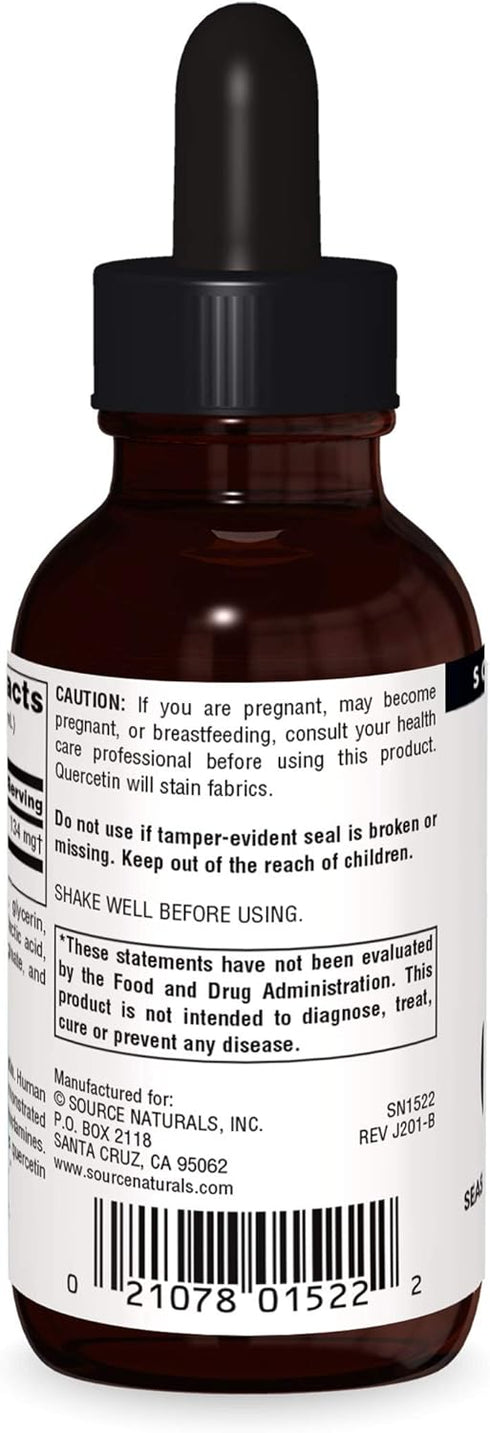 Source Naturals - Quercetin NutraDrops, Seasonal Bioflavonoid Complex - 2 fliud oz....