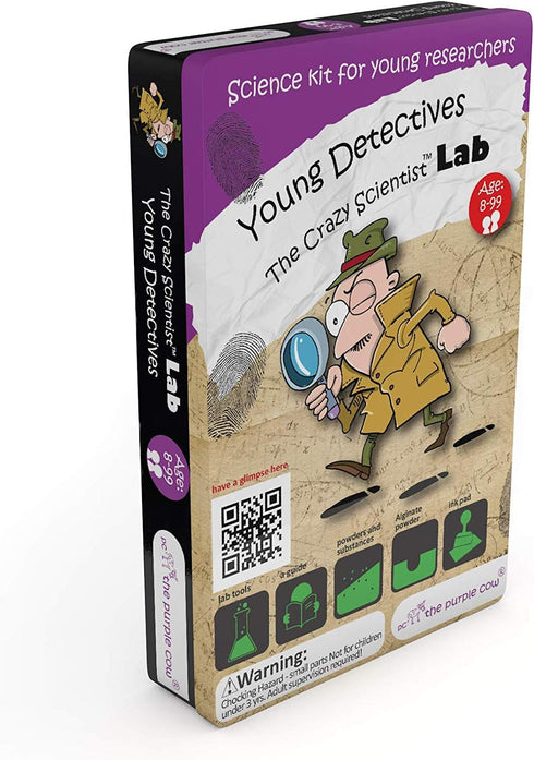 The Purple Cow The Crazy Scientist Lab Young Detectives Science Kit, Model Number: 5522023...