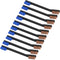 Raiseek Gun Cleaning Brushes 10-Pack Double-Ended Multifunction Brass Nylon Bristle Brushes…...