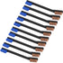 Raiseek Gun Cleaning Brushes 10-Pack Double-Ended Multifunction Brass Nylon Bristle Brushes…...