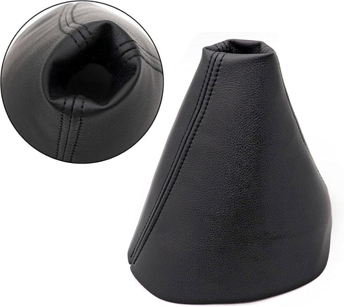Black Car Gear Shift Knob Boot Cover Compatible with Hummer H3 2005 2006 2007 2008 2009 2010 2011...