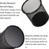 Pen Holder Pencil Holder Mesh Metal Pen Cup Holder Pencil Cup Holder for Desk Office Home Pen Organizer Black, 6 Pack...
