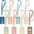 16 Pcs PVC Hall Pass Lanyards Unbreakable Hall Passes Writeable Hall Passes for Classrooms Bathroom Passes for Hall Bathroom Library Office Nurse ...