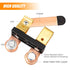 CZC AUTO Side Post Battery Disconnect Switch Solid Brass Knife Blade Master Switch 12V-24V Knife Power Cutoff Isolator for Car Marine Boat RV ATV,...