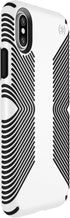 Speck Products Presidio Grip Case for iPhone XS/iPhone X, White/Black...