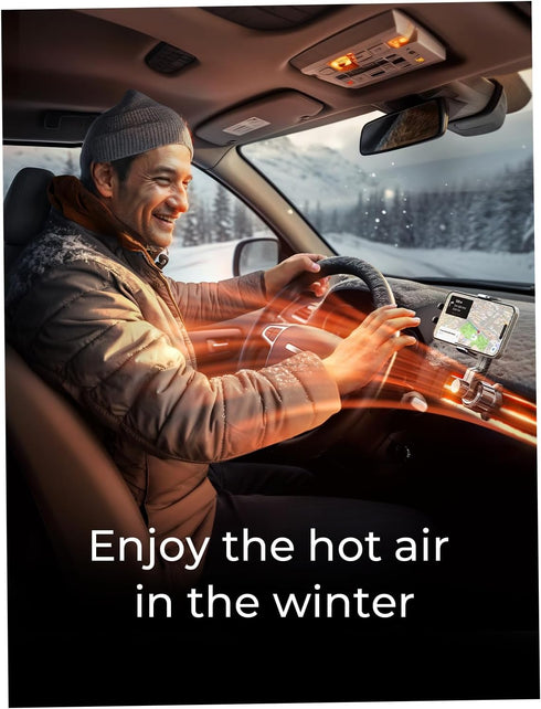 LISEN Vent Phone Mount for Car Phone Holder, Cell Phone Holder Car Accessories for Man Women Universal Phone Holders for Your Car Hands Free Phone...