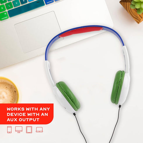 PJ Masks Kids Safe Over The Ear Headphones HP2-03120| Kids Headphones, Volume Limiter for Developing Ears, 3.5MM Stereo Jack, Recommended for Ages...