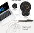 Ospelelf Comfortable Mouse Pad with Wrist Rest, Computer Small Mouse Pad Ergonomic Gaming Mouse Pad with Support, Memory Foam, Non-slip PU Base fo...