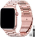 EPULY Metal Band Compatible with Apple Watch Bands for Men & Women 49mm 45mm 44mm 42mm 41mm 40mm 38mm, Business Stainless Steel Strap for iWatch B...