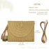 Straw Clutch Purse Women Crossbody Bag Summer Beach Shoulder Bags Envelope Wallet Handbags...