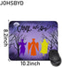 Halloween Jack and Sally Vampires Gifts Mouse Pad for Friends Women Men Trick or Treat Gift Mouse Pad Birthday Halloween for Son Daughter (3)...