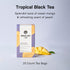 OSULLOC Peach Black Tea (Tropical Mango & Peach Flavor), Fruit tea Blend, Premium Teabags from Jeju Island, 20 count...
