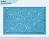 Whimsical Garden - Edge to Edge Stencil, Continuous Line Template for Free Motion Quilting, Domestic Machine Quilting, Hand Quilting, Long-Arm Qui...