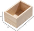 iDesign Renewable Paulownia Wood Collection Drawer Storage Organizer Bin, 3.3" x 5" x 2.5", Natural...