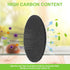 ddLUCK 6 Pack Kitchen Compost Bin Filter, Round Food Waste Bins Activated Carbon Filters,Replaceable Extra Thick Charcoal Filters for Odour Remove...