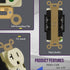 ENERLITES Hospital Grade Outlet, Industrial Grade Duplex Receptacle, Heavy-Duty Straight Blade Devices, 20A 125VAC, 5-20R, 62020-I, Ivory...
