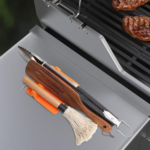 Silicone Spatula Mat for Laddle & Silicone Utensil Rest with Drip Pad for Multiple Utensils, Non Slip, Heavy Duty & Utensils Keeper, Kitchen Utens...