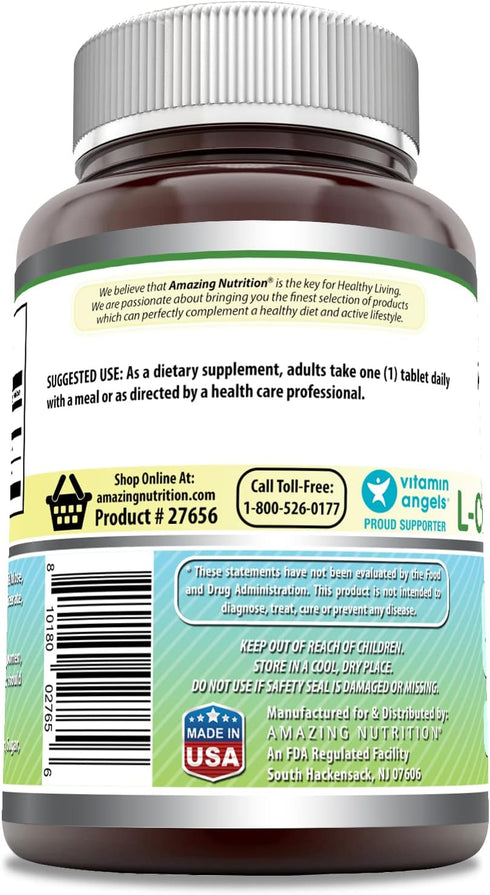 Amazing Formulas L-Arginine/L-Citrulline Complex 1000mg 120 Tablets Supplement| Non-GMO | Gluten Free | Made in USA...