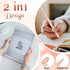12 Pieces Ballpoint Pen with Stylus Tip, 1.0 mm Black Ink Metal Pen Stylus Pen for Touch Screens, 2 in 1 Stylus Ballpoint Pen (Rose Gold)...