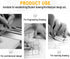 Nortools 0-180° Round Head Protractor - Angle Finder Craftsman Ruler Machinist Tool (Stainless Steel)...