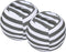 Miaowater 2 PCS Stuffed Animal Storage Bean Bag Chair Cover, Cotton Canvas Beanbag with Zipper for Organizing Kid's and Adults Room Grey 24"...