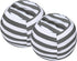 Miaowater 2 PCS Stuffed Animal Storage Bean Bag Chair Cover, Cotton Canvas Beanbag with Zipper for Organizing Kid's and Adults Room Grey 24"...