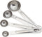 Good Cook Classic Set of 4 Stainless Steel Measuring Spoons...