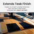 Super Cleaner, Pre-Finish Teak Cleaner and Brightener, Water-Based No Oil Teak Wood Restorer and Protectant, Deep Cleanser for Outdoor & Indoor Wo...