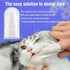 Teeth Cleaning Finger Wipes 50pcs for Dogs & Cats, Disposable, Removes Bad Breath, Gentle Cleaning, Gum Care, Promote Pet Oral Hygiene...