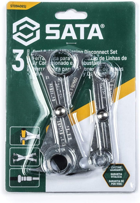 SATA 3-Piece Fuel and Air Conditioning Disconnect Tool - ST09406SJ...