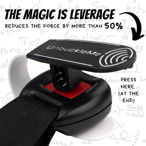 UnbuckleMe Car Seat Buckle Release Tool (As Seen on Shark Tank) - Easy Opener Aid for Arthritis, Long Nails, Older Kids - Button Pusher for Infant...