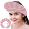 Baby Kids Shower Cap Shower Cap for Kids Shampoo Bath Bathing Hat Silicone Adjustable Washing Hair Shower Bathing Protection Bath Cap for Toddler,...
