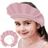 Baby Kids Shower Cap Shower Cap for Kids Shampoo Bath Bathing Hat Silicone Adjustable Washing Hair Shower Bathing Protection Bath Cap for Toddler,...