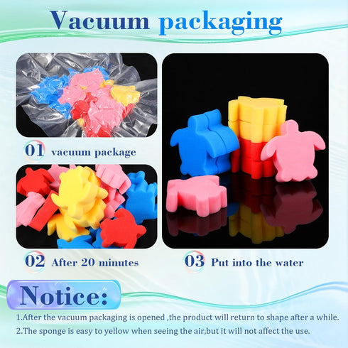 Boao 16 Pieces Oil Absorbing Sponge for Hot Tub Swimming Pool and Spa (Multicolor)...