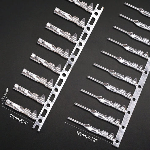 Twidec/600PCS 2.54mm Dupont Connector Kit 1/2/3/4/5/6/7 Pin Housing Connector with 2.54 Male and Female Dupont Terminals Crimping Connectors and 2...