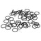 50 PCS Nitrile Rubber O Ring 26mm OD 22mm ID 2mm Width, Metric Buna-N NBR Sealing Gasket Plumbing, Gas, Automotive and Faucet Repair, Resist Oil a...