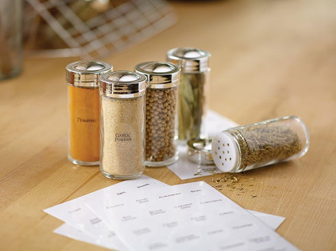 KitchenArt EZ Spice Label Set, 100-Piece...