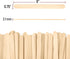 Mr. Pen Jumbo Wooden Craft Sticks, 100 Pack, 5.75 inch, Ideal for Crafts and Waxing...