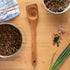 FAAY Right Hand Chopper, Wooden Spoon - Spatula, Break Up Ground Beef Utensils Made from High Moist Resistance Teak Wood for Non Stick Cookware. (...