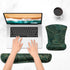 ITNRSIIET Mouse Pad Wrist Support Keyboard Wrist Rest Pad Ergonomic Mousepad Non-Slip Memory Foam Keyboard Pad Easy Typing Pain Relief Perfect for...